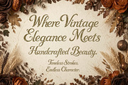 Bravitura Script - Rustic Elegance, a Script Font by HypeWorksCo (Thumbnail 3 of 15)