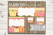 Etsy Shop Branding Set, a Templates & Theme by Pinkinks (Thumbnail 1 of 2)