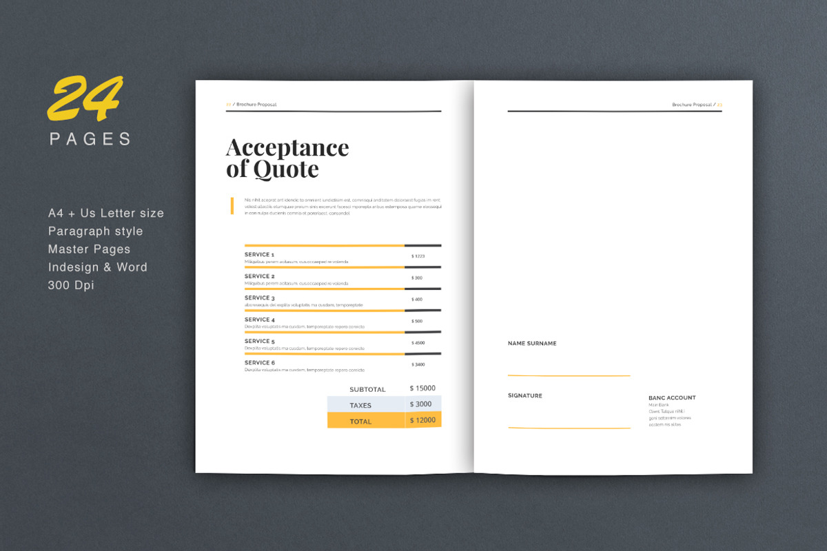 Proposal Brochure, a Brochure Template by Estartshop (Photo 13 of 13)