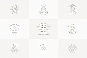 36 Elegant Logo Templates | Canva, a Branding & Logo Template by Vasya Kobelev