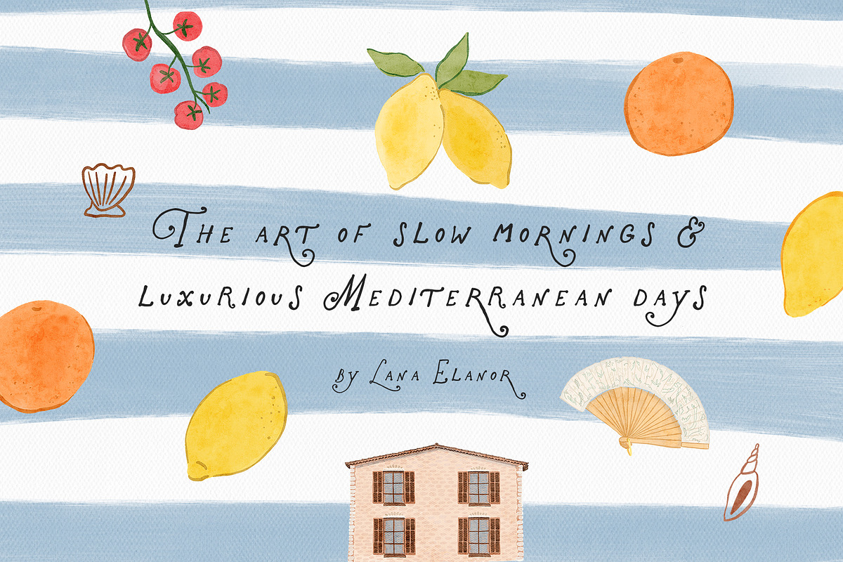 Marbella Summer Whimsical Icons, an Object Graphic by Lana Elanor (Photo 13 of 16)