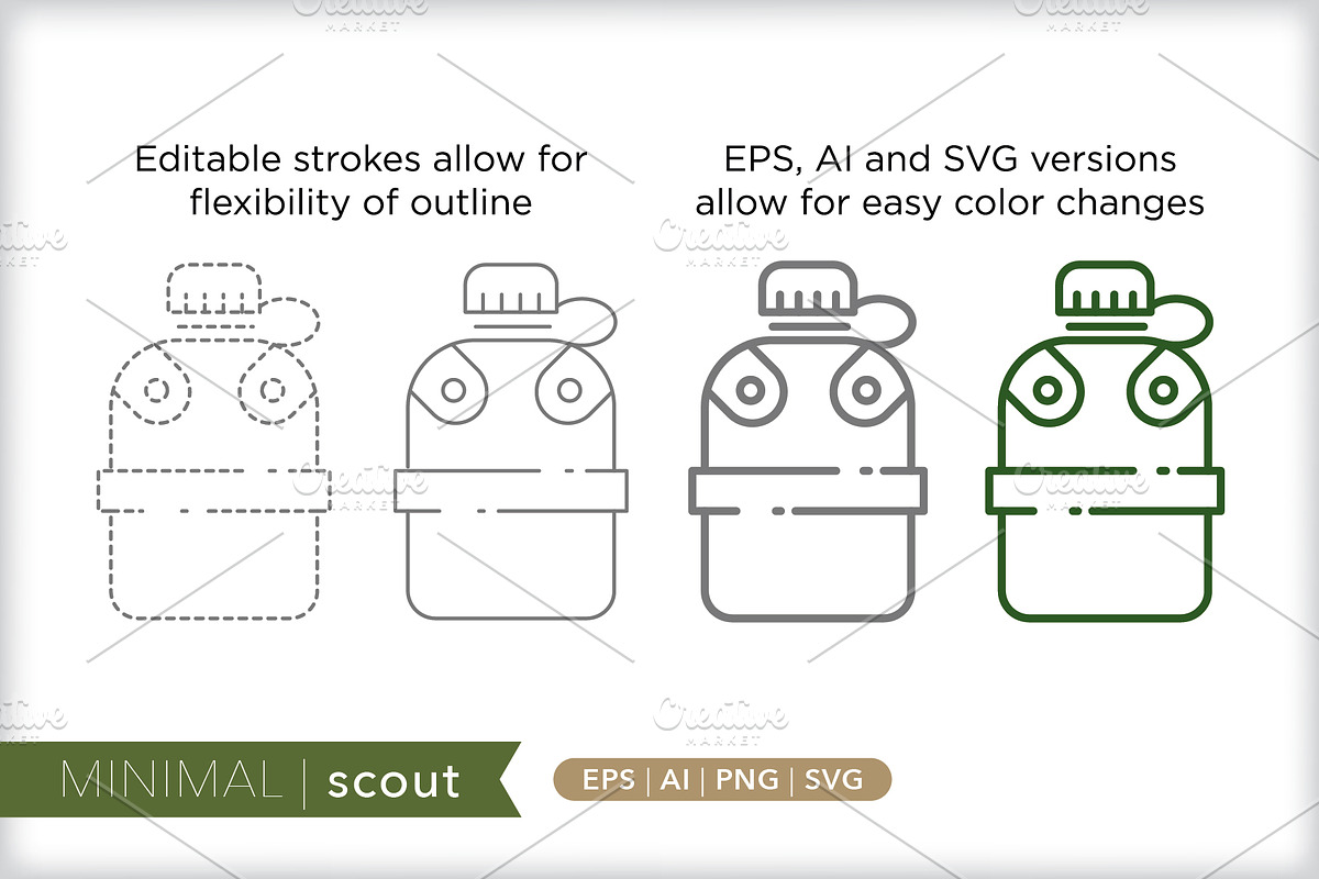 Minimal scout icons, an Outline Icon by Picture Window (Photo 5 of 5)