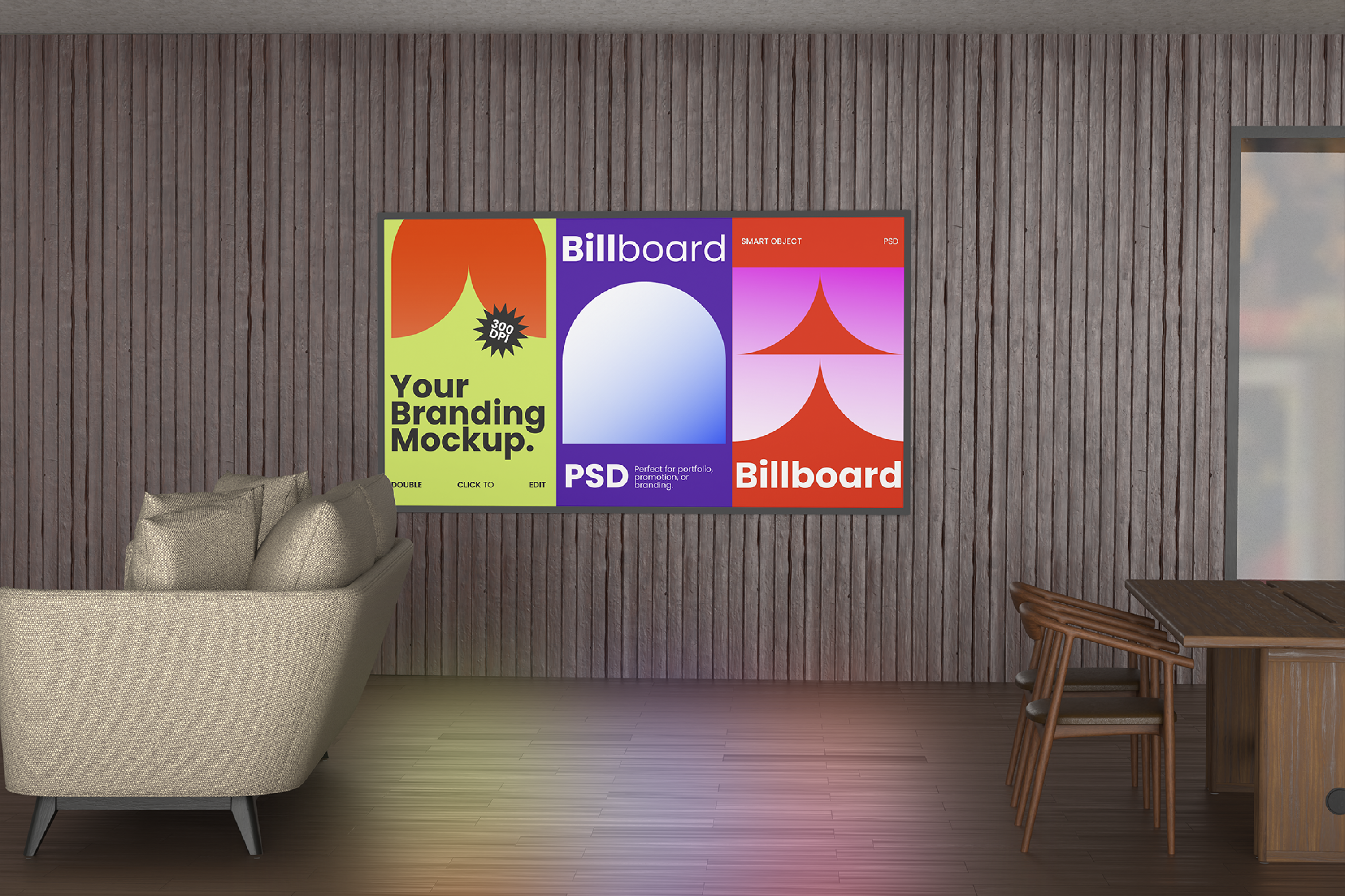 Billboard Mockup, an Advertising Mockup by Unerispace