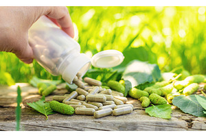 birch buds extract and supplements, a Food & Drink Photo by yanadjana