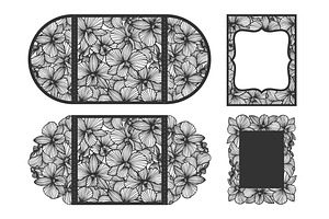 Laser Cut Panel for Invitation
