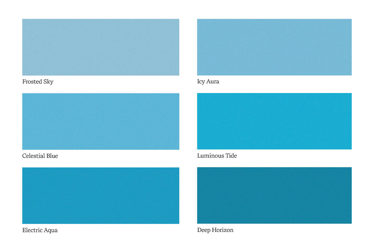6 Blue Aura Grain Backgrounds, a Texture Graphic by CREATIVE WORKS. (Photo 5 of 5)