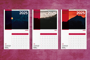 Moon and Mountain Wall Calendar 2025, a Stationery Template by Boris Cupac (Thumbnail 3 of 5)