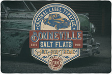 Bonneville Typeface
