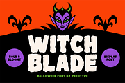 Witch Blade - Halloween Display Font, a Sans Serif Font by Pekotype (Thumbnail 1 of 15)