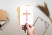 Easter wooden cross clipart, an Object Graphic by CreativeByLu (Thumbnail 4 of 4)