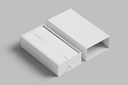Gift Box Mockup - Ribbon & Shadow, a Product Mockup by graphicsauce (Thumbnail 3 of 4)