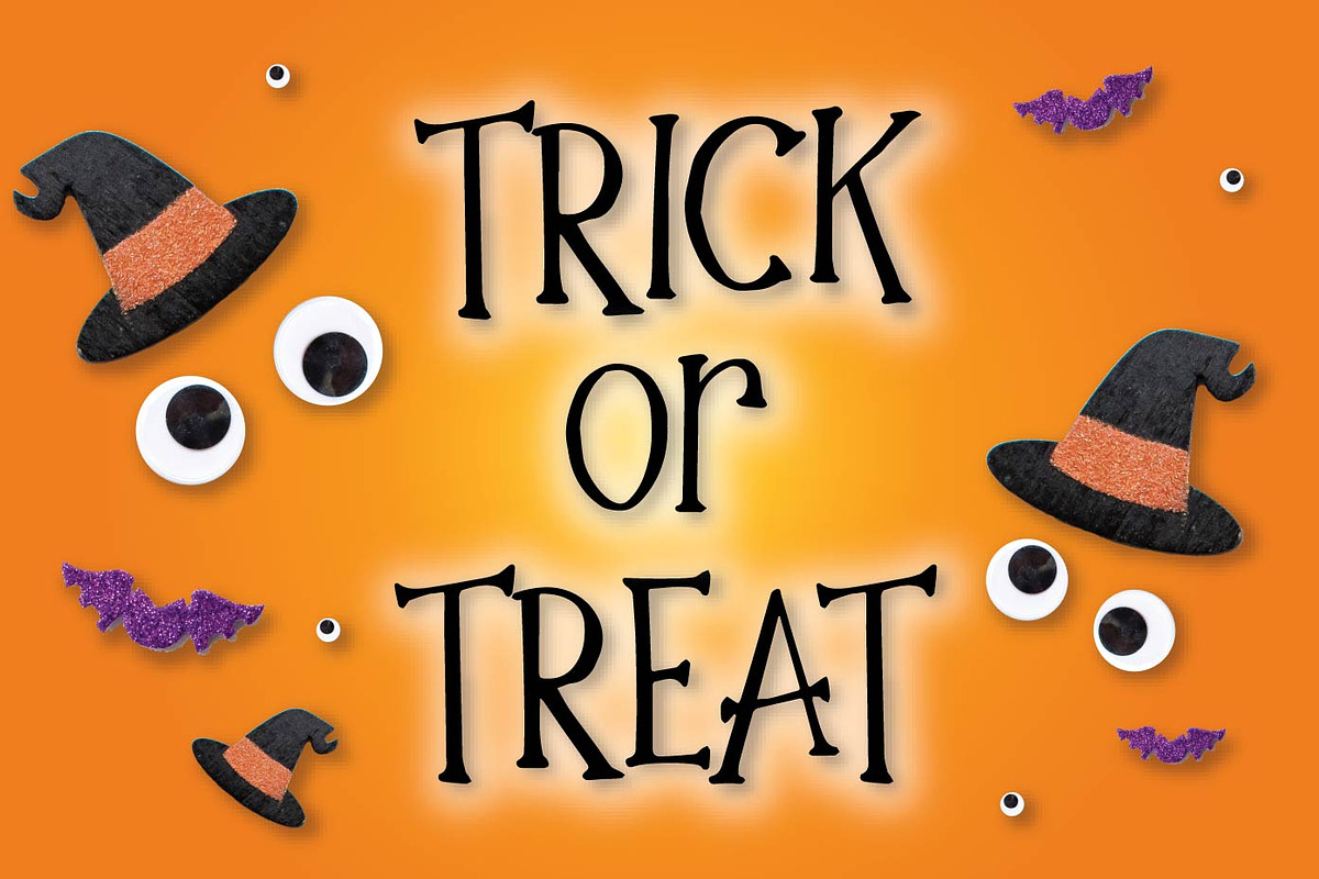 Ticketrick - Halloween Fonts, a Slab Serif Font by Patria Ari (P4tcreativa) (Photo 2 of 7)