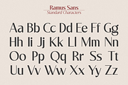 Ramus Sans - Simple Clean Font, a Sans Serif Font by Sign Studio (Thumbnail 8 of 11)