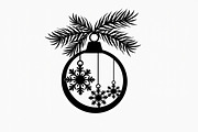 Christmas Ornament Laser Cut Design, a Graphic by musafir_fashion (Thumbnail 2 of 16)