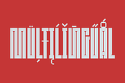SK Shpala — Geometric Condensed Font, a Font by Shriftovik Type Foundry (Thumbnail 5 of 10)