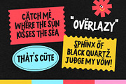 Squibloop, a Sans Serif Font by graphicook (Thumbnail 9 of 10)
