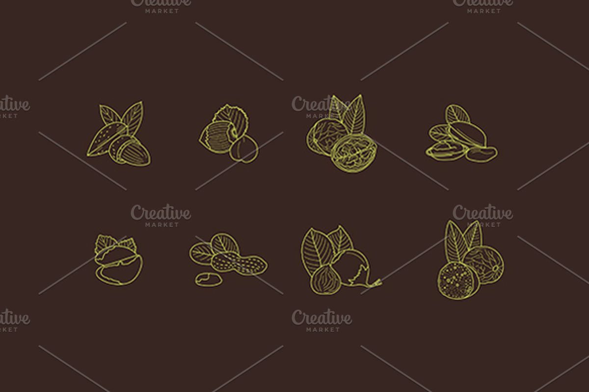 Excellent Nuts Icons, an Icon by Babic Goran (Photo 3 of 3)