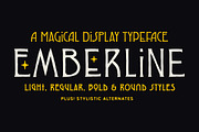 Emberline - A Witchy Display Font, a Handwritten Font by Tom Chalky (Thumbnail 1 of 9)