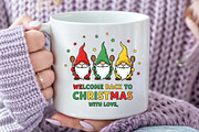 Welcome Christmas with Love Clipart, an Illustration by Craft Nest (Thumbnail 3 of 6)