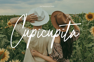 Cupicupita - Signature Font