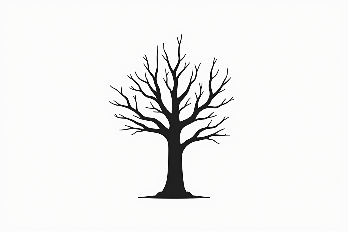 Black Tree Silhouette Bundle, an Illustration by BIPLOB EXPERT (Photo 20 of 21)