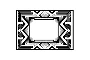 Art Deco Frame SVG Bundle, an Illustration by Gaye Art (Thumbnail 6 of 31)