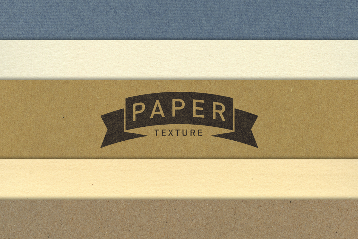 Paper Texture - 5 Pack, a Texture Graphic by Bearded Creative (Photo 1 of 2)
