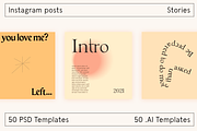 Lo Fi Instagram Templates, a Social Media Template by Bolderaja1 Studio (Thumbnail 6 of 12)