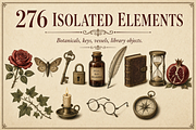ETARA Secret Library Journal Kit, an Object Graphic by ETARA by Mea Hau (Thumbnail 4 of 83)