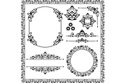 Vintage Set. Floral elements for, a Decorative Illustration by RODINA (Thumbnail 1 of 3)