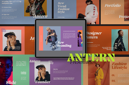 Antern - Keynote Template, a Presentation Template by Meliora Studio