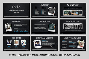 Chalk - Powerpoint Template