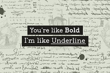 Untold History - Typewriter Font