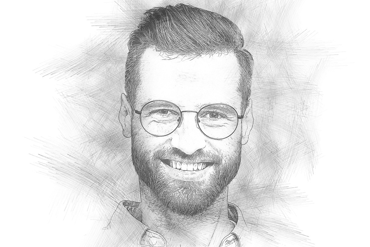 Pencil Sketch Effect Mockup, a Pens & Pencil Mockup by Marcelo Inez (Photo 3 of 11)