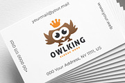 Owl King Bird Logo, a Branding & Logo Template by Design_Planet (Thumbnail 2 of 4)