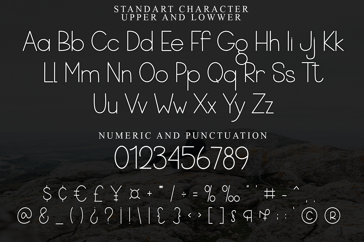 Sans Sample, a Sans Serif Font by FreshTypeINK (Photo 8 of 8)