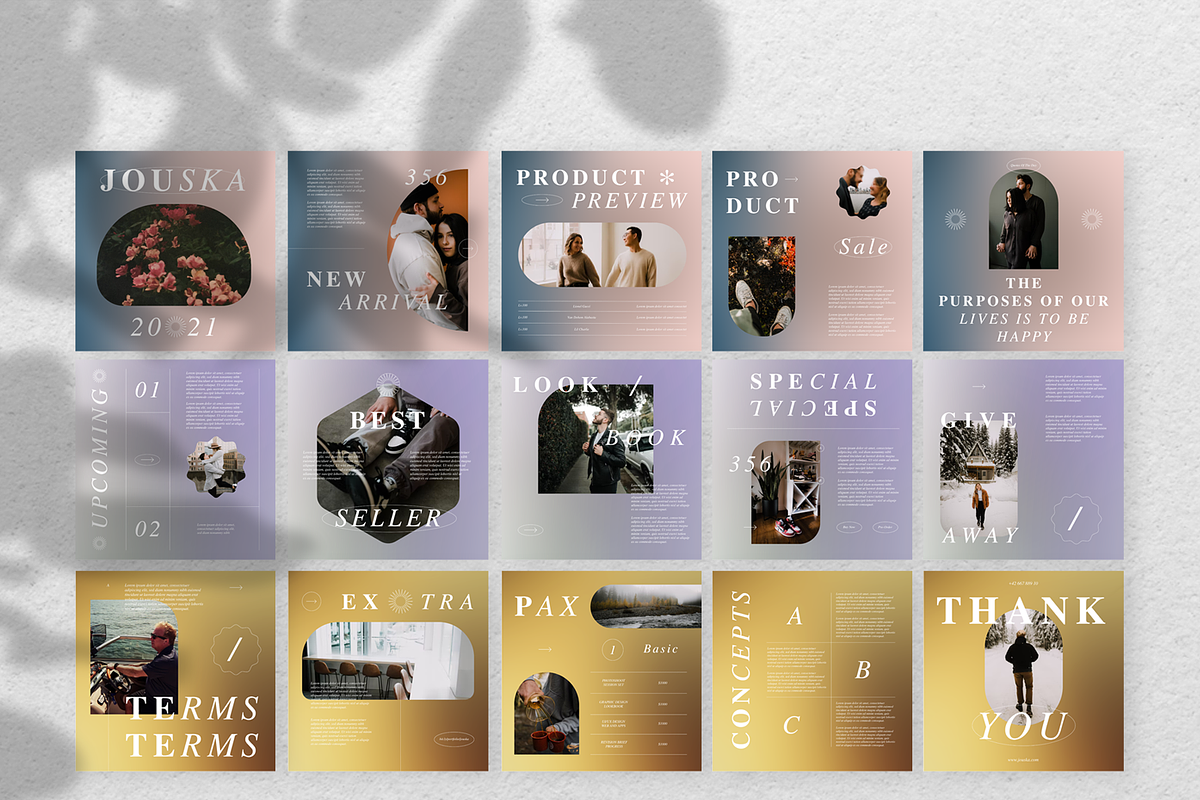 JOUSKA - Stylish Social Media Kit, a Social Media Template by Creative Zeune (Photo 2 of 4)