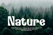 Wishgo Nature - Travel Font, a Sans Serif Font by QR Design Studio (Thumbnail 10 of 12)