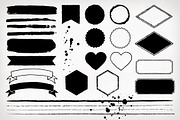Gold Foil Design Elements & Vectors, an Object Graphic by Summit Avenue (Thumbnail 4 of 5)