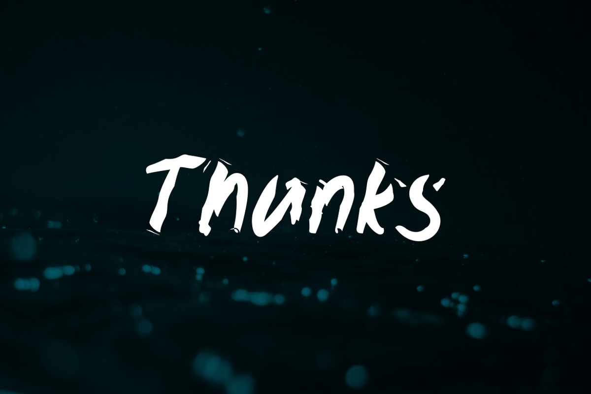 Rushfix - Font, a Handwritten Font by artchiles_design (Photo 5 of 5)