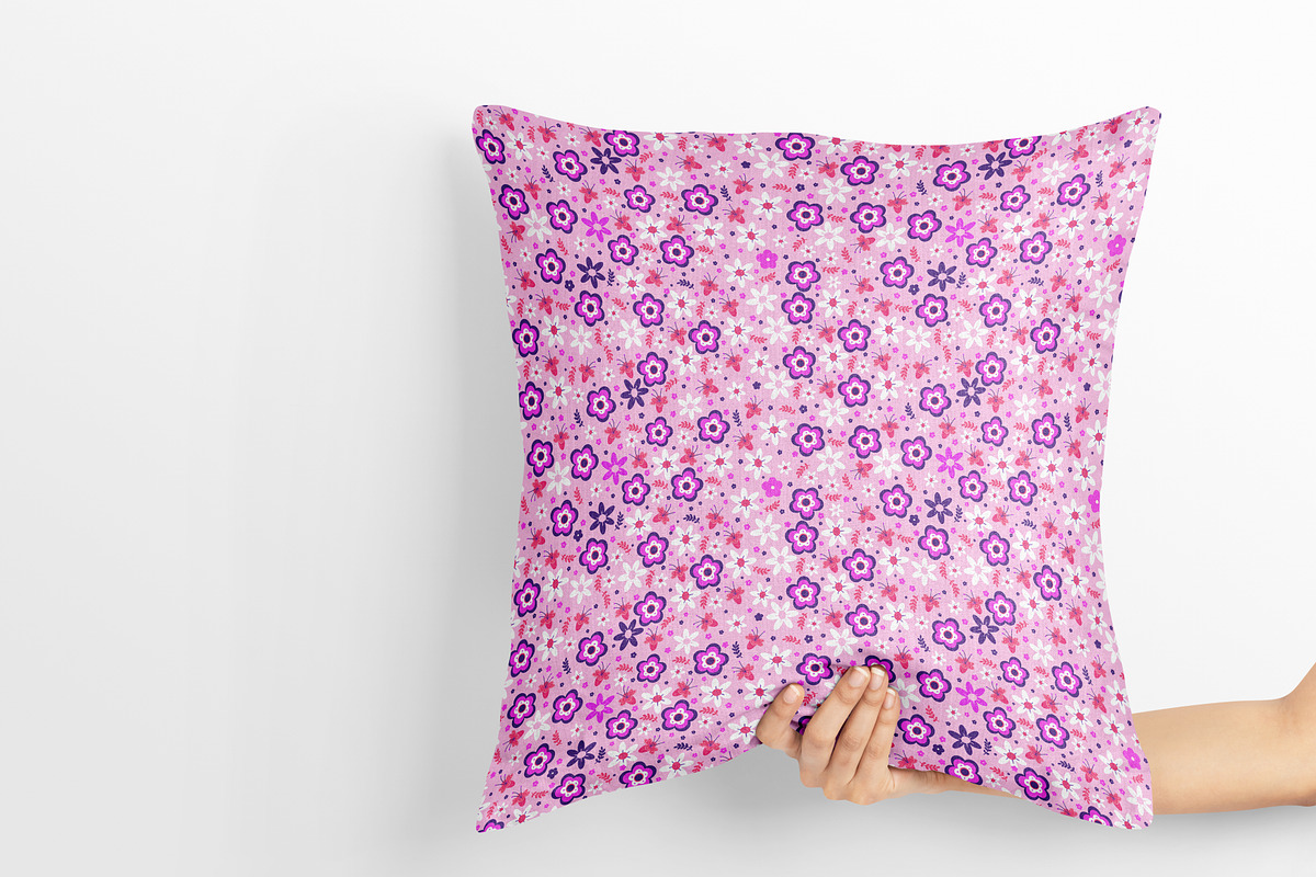 retro groovy floral, a Pattern Graphic by AAN Seamless Shop (Photo 2 of 3)