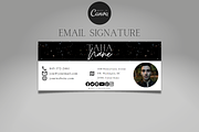 Email Signature Canva Template, an Email Template by tahananeart (Thumbnail 1 of 5)