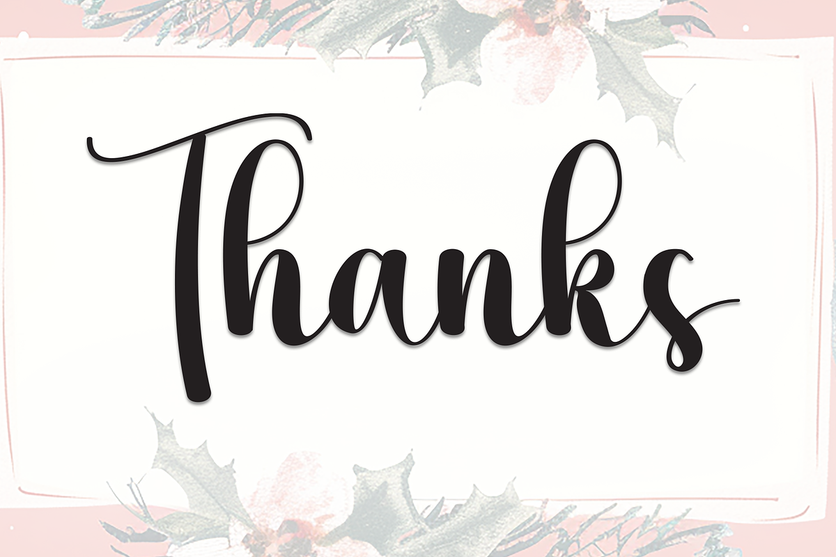 Wedding Christmas | Script Font, a Handwritten Font by Scratchones (Photo 9 of 9)