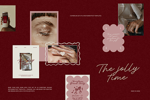 The Jolly Time Templates, a Social Media Template by Alina Karpenko
