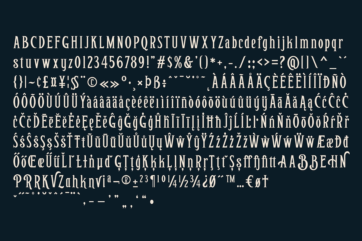 Golden Cape Font + Bonus preview 6