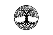 Tree of Life Circle SVG Bundle, an Illustration by Gfx_Store (Thumbnail 36 of 50)