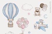 Baby Shower Bears - Kids Graphic Set, an Animal Illustration by Veris Studio (Thumbnail 15 of 18)