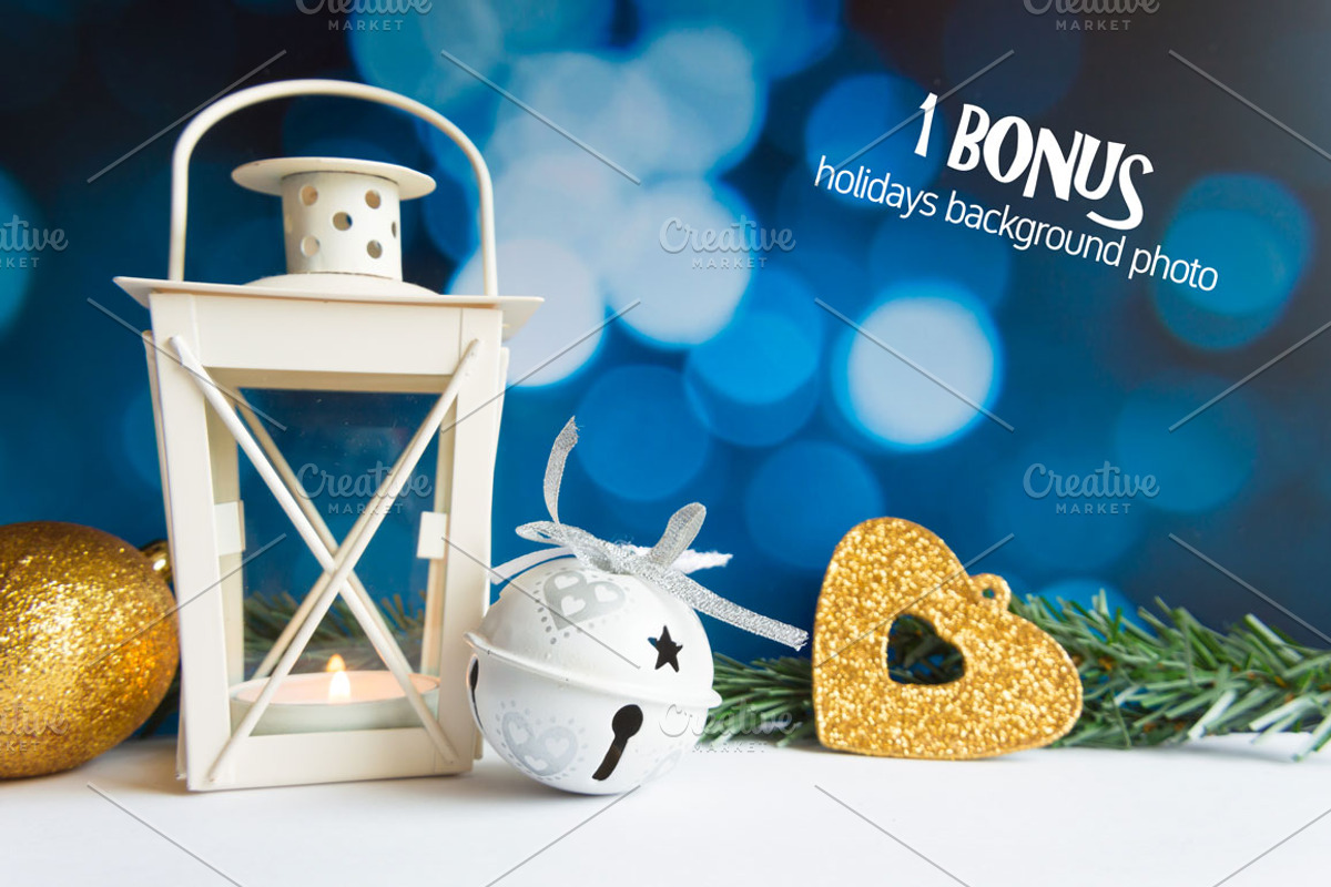 Christmas greetings cards pack, a Card Template by MM Studio (Photo 3 of 3)