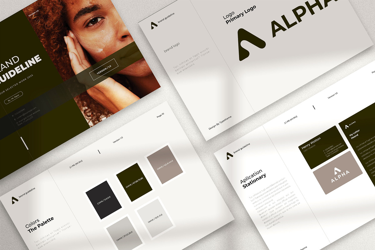 Alpha Brand Guideline preview 3