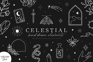 Celestial Magic 2 Logo Branding Art